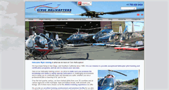 Desktop Screenshot of civichelicopters.com